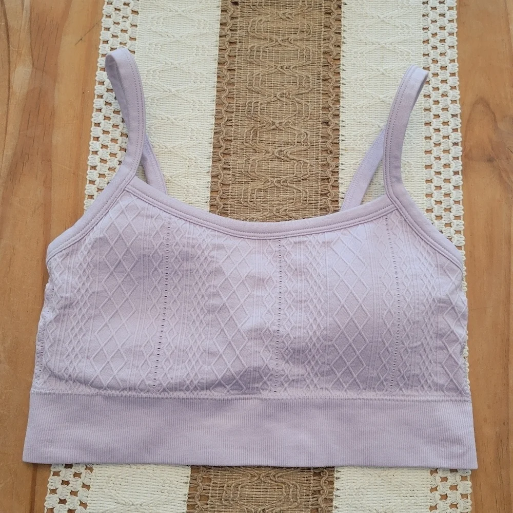 Maurices True Stretch Seamless Cable Knit Bralette